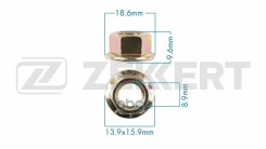 ����� � ������� BE3669 M10x1.25 Zekkert BE3669 ����