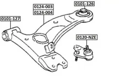 ����� �������� | ����� ��� | Toyota/ RAV 4 2000- 0124004 ����