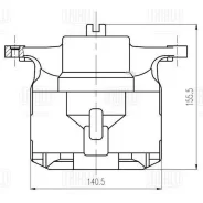 ������� ����. ��� �/� Nissan Qashqai II (13-) �����. ���. d=57�� (CF 209601) Trialli CF209601 CF209601 ����