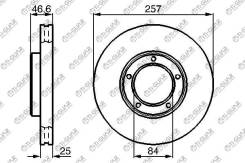 ���� ��������� /�������� TI-GUAR /Mercedes W202 W203 W210 R170 S202 CL203 1995-2007; 257��/25��; TG-BDS0005; A2034210312 BR31125T A2104210712 Tiguar T...