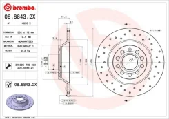 08.8843.2X_���� ���� 0888432x Brembo 0888432X ����
