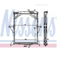 �������� ������� ���������� !. �������/�������� 900x697x48 Volvo FM9/12 (2001- / 1998-) Nissens 65466A 65466A ����