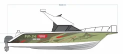 Yamaha FR-34. 2014 ���, ����� 11��., ��������� ���������, 500��.�., ������ ����