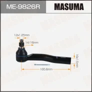 ���������� ������� ���� Masuma ME-9826R / TO C-HR / ZYX10, NGX50 16- RH Masuma, ������ ME9826R ����