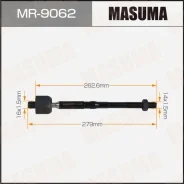 ������� ���� Masuma MR-9062 / Mazda CX-3 15- Masuma MR9062 ����