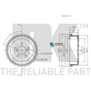 ������� ��������� Toyota Carina E 92-97 NK 254510 254510 ����