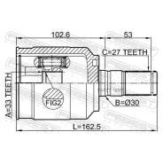 ���� ���������� 33X30X27 Febest 2211D4224 2211D4224 ����