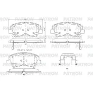 ������� ��������� �������� �����. Hyundai KIA Creta / Solaris / Rio / Geely EC7 17- Patron PBP017 PBP017 ����