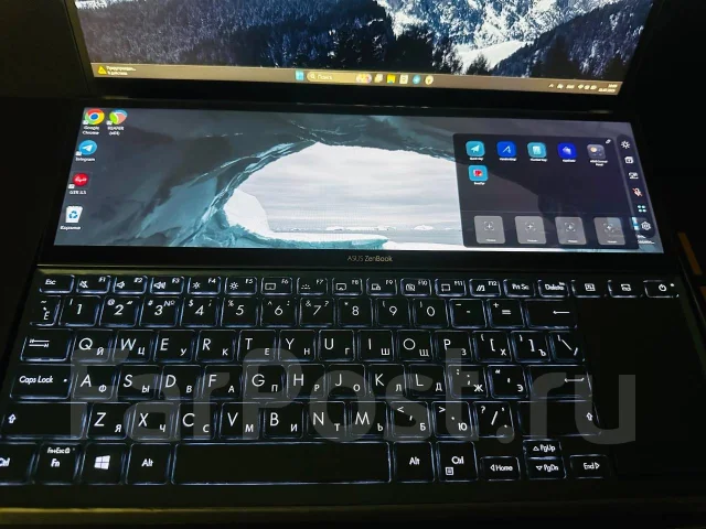 Asus ZenBook Pro Duo 14 OLED. 14.2", ��� 16 ��, ���� 1 000���, WiFi: 1, Bluetooth: 1, ����������� �� 3��. ����