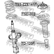 ����� ��������� ������������ | ����� ����/��� | Febest TSS-ZZE141F TSSZZE141F ����
