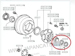 ��������� ������ ����� ������� � ��������� Toyota Dyna ToyoAce BU346 90366-55054 ����