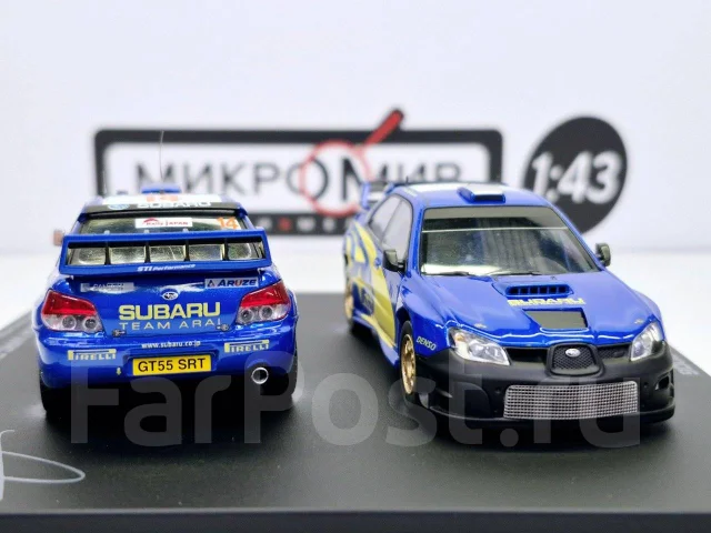 TRUESCALE TS0464 Scale 1/18 | SUBARU IMPREZA WRC98 N 22 RALLY TOUR DE CORSE 1999 TOSHI ARAI