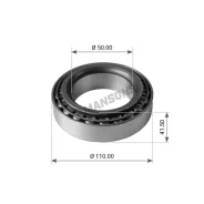 ��������� ������� 32310 50*110*42.25 BPW/MAN/MB Mansons 300003 300003 ����