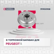 ��������� ������� ����. Peugeot 106 I II 91- 206 98- M1900908 Marshall M1900908 M1900908 ����