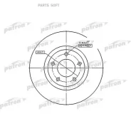 ���� ��������� ������ Mazda: 3 03-, 3 ����� 04-, 5 05- Patron PBD4385 PBD4385 ����