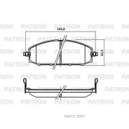 ������� ��������� �������� ������ Nissan: Patrol GR II 97- Patron PBP1577 PBP1577 ����