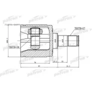 ���� ���������� ����� 27x40x30 Honda Accord CL/CN/CM 02-08 Patron PCV1340 PCV1340 ����