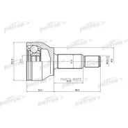 ���� ������ �-�� 25x52.9x20 FORD: Fusion 02- Patron PCV1429 PCV1429 ����