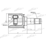 ���� ���������� ����� 24x50x27 Toyota Camry ACV30/MCV30 01-06 Patron PCV1427 PCV1427 ����