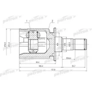 ���� ���������� ������ 25x35x29 Mitsubishi Outlander CU 4WD 02-06 Patron PCV1526 PCV1526 ����
