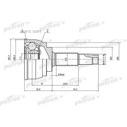 ���� �������� 25x49x29 Nissan Micra March K12 02- Patron PCV1535 PCV1535 ����