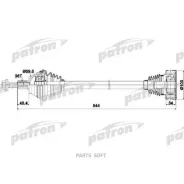 ������� �������� ����� 36x544x59.5 AUDI: A3 03-, A3 Sportback 04-, A3 ������ 08- SEAT: LEON 05-, Toledo III 04- Skoda: Octavia 04-, Octavia Combi 04...