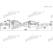 ������� ������ 35X1148X41 Citroen Jumper 2,2 HDI 06-, FIAT Ducato 2,2D 2,3D 06-, Peugeot Boxer 2,2 HDI 06- Patron PDS0425 PDS0425 ����