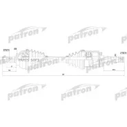 ������� ���� BMW: E46 2.5xi-3.0xd 00-05 Patron PDS4621 PDS4621 ����