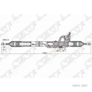 ����� ������� Toyota Land Cruiser (J100) 98-07 / Lexus LX 98-07 (����� ����) SAT ST-44250-60060 ST4425060060 ����