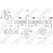 ����� ��������� (�������/ ������) Toyota Land Cruiser (J100) 98-07 / Lexus LX 98-07 SAT ST-90947-02F28, ������ �������� ST9094702F28 ����