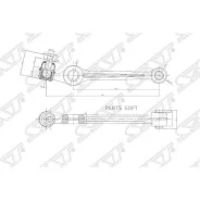 ����� �������� Mazda Demio 96-02 / Ford Festiva 96-99 (�����/ �������/ ������=�����) SAT ST-D201-34-300, �����/������ �������� STD20134300 ����