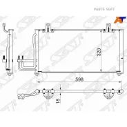 �������� ������������ Kia Spectra 00-11 / Sephia 96-04 SAT ST-KA40-394-A0 STKA40394A0 ����