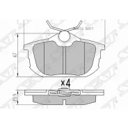 ������� ��������� (�����) Mitsubishi Carisma 95-04 / Colt 02-12 SAT ST-MZ690345, ������ STMZ690345 ����