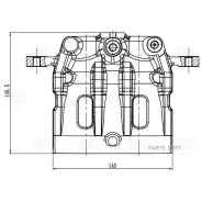 ������� ����. Chevrolet Captiva (06-)/(11-)/Opel Antara (06-) �����. ���. d=45�� (CF 206101) Trialli CF206101 CF206101 ����