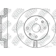 ���� ��������� ����. Toyota Corolla ��������� (_E10_) 1.6 Si (AE101_, AE101R) 114 �. �. 1992 - 1997 RN1245 ����