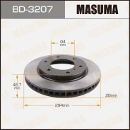 ���� ��������� ������� Masuma BD3207 BD3207 ����