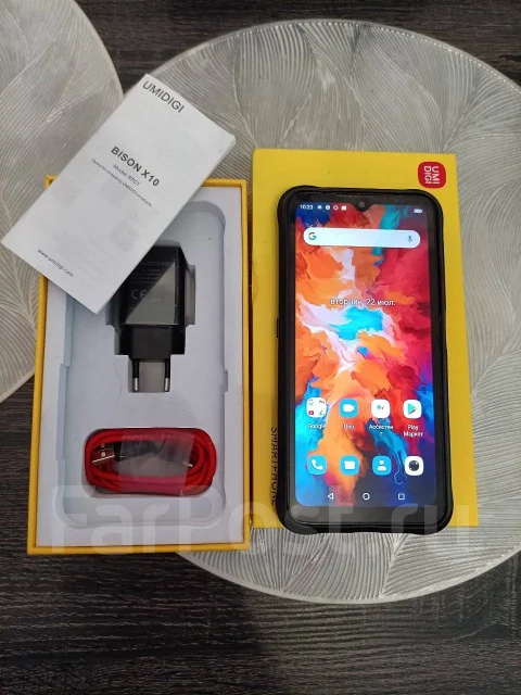 Umidigi Bison X10. �/�, 64 ��, �����, 3G, 4G LTE, Dual-SIM, ����������, NFC ����