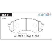 �������� ��������� ������� Advics �������� Advics SN914 SN914 ����