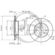 ���� ��������� �������� DF4112 (235x18) 4 ��� JUST Drive JBD0057 JBD0057 ����