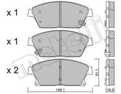 ������� ��������� �������� �������� Chevrolet Cruze/Orlando/OPEL Astra J R16 [178Metelli2208390] 2208390 ����