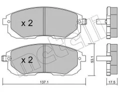 ������� ��������� �������� �������� Nissan Teana L33 (2013) [178Metelli2208761] 2208761 ����