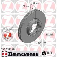 ���� ��������� ! �����. 308x31/61-5x113 Ford Transit V363 13 Zimmermann 250138020 250138020 ����