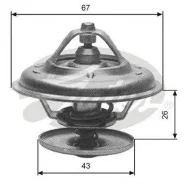 ��������� Chrysler Voyager/Caravan (1996-2001) [178Gatesth13380G1] TH13380G1 ����