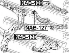 ����������� ������� ������ Nissan 200SX (S14) (1994-1999) [178Febestnab130] NAB130 ����