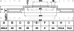 ���� ��������� �������� ������������� Iveco Daily IV [178Blitzbs0412] BS0412 ����