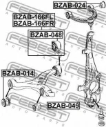 ����������� ��������� ������ ������! MB W166 15 [178Febestbzab048] BZAB048 ����