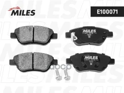 ������� ��������� �������� (��� ������� + �����) (����� Semi-Metallic) (FIAT Albea/Doblo (119)/ OPEL Corsa D) (TRW GDB1700) E100071 Miles E100071, FIA...