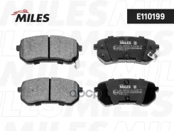 ������� ��������� ������ (��� �������) (����� Semi-Metallic) (Hyundai i10 (PA), KIA Picanto (BA (TRW GDB3370) E110199 Miles ���. E110199 E110199 ����