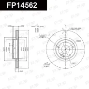 ���� ��������� � ��������� Silver Geely Coolray FP14562 ����