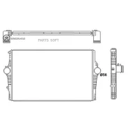 �������� ����������� Volvo S60 01- NRF 30249 - 30249 ����